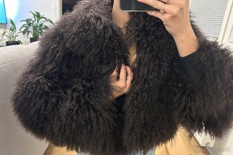 Kožuch z mongolskej ovce, mongolská ovca - 8