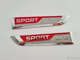 Napis SPORTLINE na blatník ŠKODA - 8