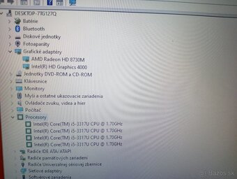 predám 17" ntb DELL / Intel core i5 / 16gb ram / ssd - 8