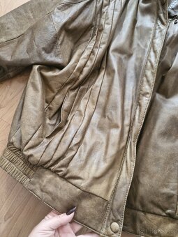 Vintage kožená bunda - 8