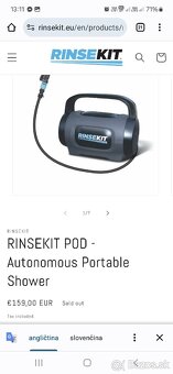 Pro Rinse Kit mobilna sprcha s ohrevom - 8