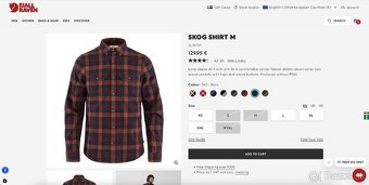 Outdoorová košeľa Fjallraven Skog Shirt M | vel. L - 8