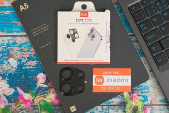 Kovová krytka na zadný fotoaparát Xiaomi, Redmi, Poco - 8