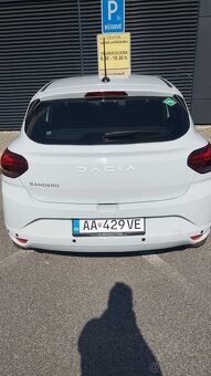 Predám Dacia Sandero lll 1,0 Tce 100 lpg 67 KW - 8