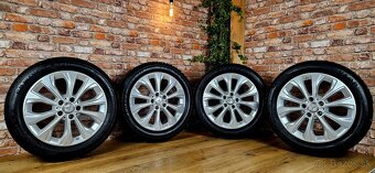 Alu R17 5x112 orig. MERCEDES A+B+C+zimné 225/50R17 - 8