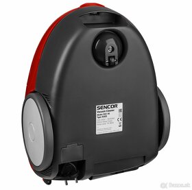 Sencor SVC 45RD Vysávač s prachovým vreckom červeno-čierny - 8