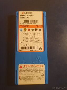 VBD, závitníky a soustružnické nože - 8