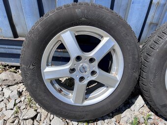 hliníkové disky + zimne pneu Hyundai Kia 195/65/R15 - 8