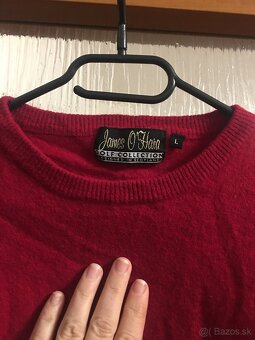 100%KASMIROVY damsky vinovy svetrik M/L - 8