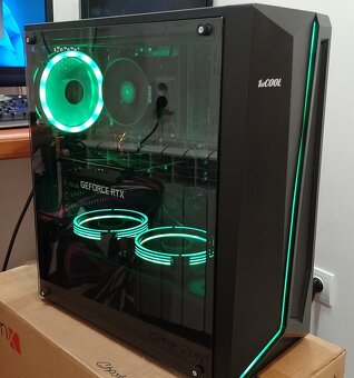 Hernú zostavu – Ryzen 5 + RTX 3060 12GB OC + NVMe+WIN 11 Pro - 8