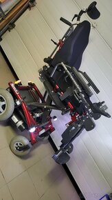 elektrický invalidny vozik polohovací 10km/h nove batérie - 8