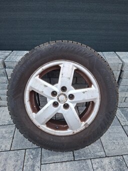 hlinikove disky R15 + nove zimne pneumatiky 195/65 - 8