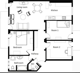 4 izbovy byt s garážou - 8