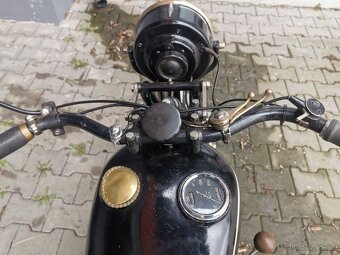 Predvojnova patinova AJS 350 z roku 1929 - 8