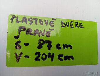 Vchodové plastové dvere - 8