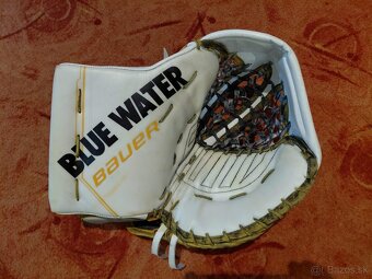 Brankárska lapačka Bauer Supreme MACH, custom, klas.g., sr. - 8