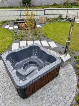 Štvorcová kúpacia kaďa, vírivka, jacuzzi - 8