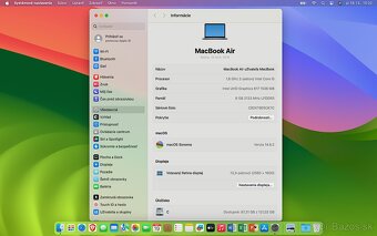 MacBook Air 13", NOVÁ BATÉRIA, TOP STAV - 8