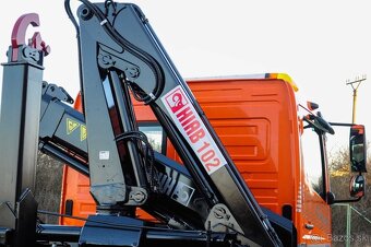 MERCEDES AXOR 19T HÁKOVÝ NOSIČ KONTAJNEROV HYDRAULICKÁ RUKA - 8