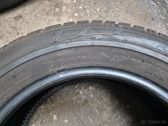 205/60 r16 zimné 4 ks DUNLOP dezén 7-6,4 mm DOT2019 - 8