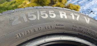 CONTINENTAL , LETNE, 215/55 R17, - 8