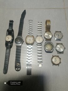 Stare vreckove hodinky plus PRIM hodinky na 8 fotkach - 8
