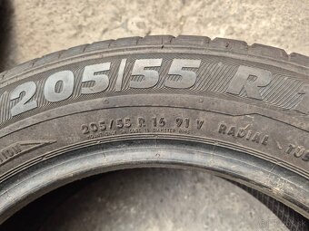 205/55 r16 letné 4 ks SEMPERIT dezén 7,4 - 7 mm - 8