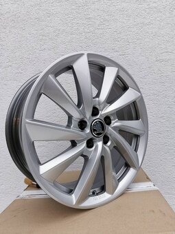 Nové Ronal 7,5X18 ET40 5X112 Škoda Alu disky R18 - 8
