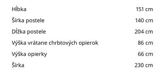 Rohová rozkladacia sedačka s uložným priestorom - 8