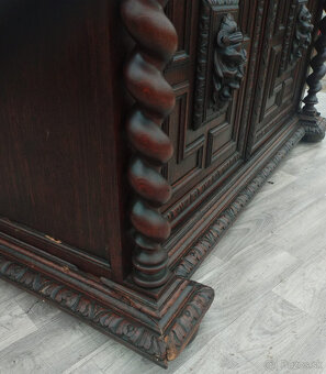 Príborník starožitný francúzsky cca 18 až 19 str. . - 8