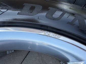 Chrómové Alu disky Volkswagen penu 275/45R20 Dunlop - 8
