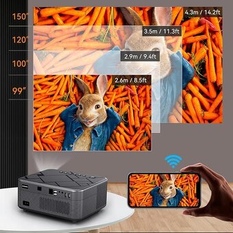 LCD Projektor Surewheel SW10 - 8