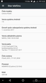 Lenovo Vibe P2 (P2a42) 4/32GB - 100 % funkcny stav - 8