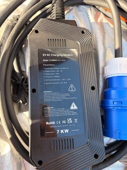 EVSON Type 2 - prenosný nabíjací wallbox - 8