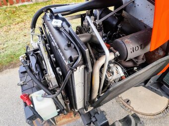 Malotraktor KUBOTA B2650 + nové rozmetadlo WESSEX, STK - TOP - 8