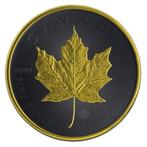 Investicne striebro mince minca Maple Leaf 100 ks svet - 8