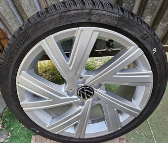 Originálna zimná sada VW- 5x112 r18 + Bridgestone 225/40 r18 - 8