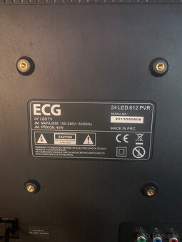 Televízor ECG - 8