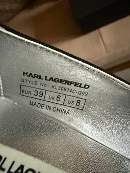 KARL LAGERFELD - lodičky č.39 - 8
