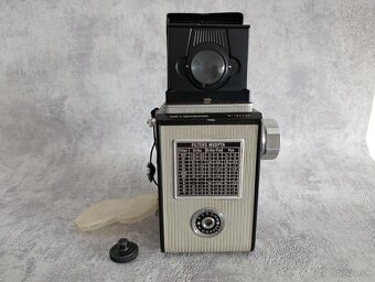 Starý československý fotoaparát Flexaret VII s krabici a pou - 8