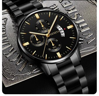 Panske hodinky s datumovnikom - 8