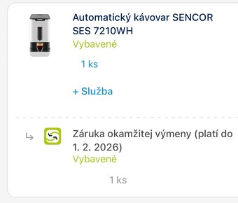 Kavovar Sencor SES 7210WH - 8