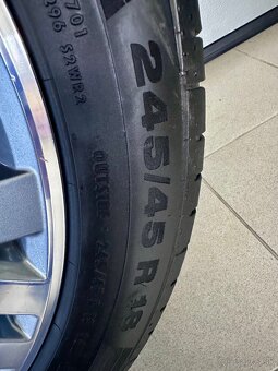 Elektróny R 18-5 x 112+letné 245/45 R18 - Conntinental - 8
