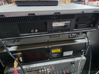 SONY SLV-SE710 +DVP-NS305 silver stereo video +dvd - 8