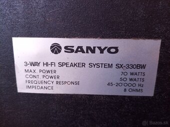 Technics Receiver SA -212 plus SANYO - 8