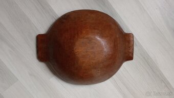 Starožitné drevené korýtko 2 ks - 8