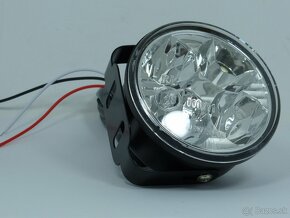 Denne svietla MaXeeD - 4 LED - okrúhle - zabudovane relé - 8
