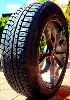 alu R19 5x112, senzory, zimné pneu 235/55, Mercedes GLC - 8