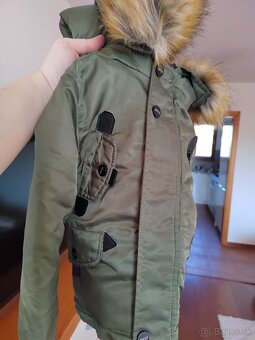 Zimná bunda s kožušinou v.1,5 - 2 r. - 8