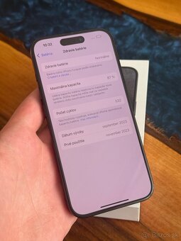 iPhone 15 Pro 128gb Originalny stav zaruka - 8